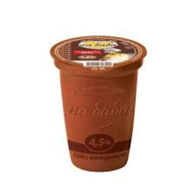 Кисело мляко На Баба 4% Данон 380 гр